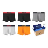 Коробка 5 пачек (Черный + Черный + Серо-зеленый + Светло-серый + Оранжевый)