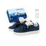 Синий - Эксклюзивная обувь Коробка - В комплекте носки