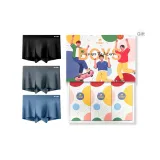 3 Pack Коробка - Черный + Темно-серый + Средне-синий