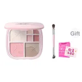 8 цветов для глаз, румяна, хайлайтер, контуринг + сумка для покупок