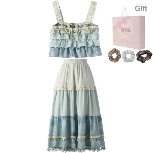 Snbl Camisole+Юбка Женские Комплекты с юбкой