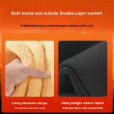 [Thickened Sherpa] Темно-серый (TB Tang Shi Следы Script Логотип на штанах)