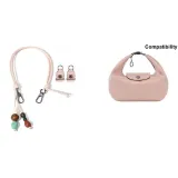 Набор с бусинами телесного цвета и плечевым ремнем