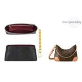 [Набор из 2 частей] Бургундский цвет, бумага DuPont, подкладка + золотой цепь-удлинитель