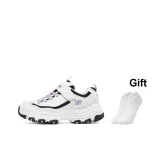 Белый/фиолетовый + носки