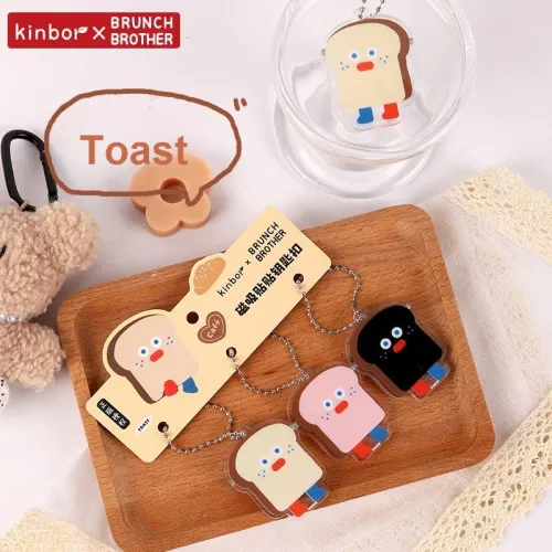 Kinbor x Brunch Brother Brunch Brother Магнитный Stick On Брелок Подвески аниме-тематики