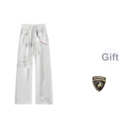 AUTOMOBILI LAMBORGHINI Джинсы Унисекс