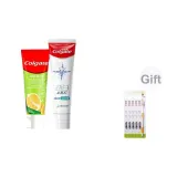 Лимон Освежающий Отбеливающий 75 мл + Сода для выпечки 120 г + Зубная щетка *5