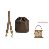 [Ореховый Коричневый Мини Комплект из двух частей] Подмышечный Плечевой ремень + Подкладка