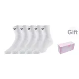 Подарочный набор роз + 5 пар (Чисто белый *5)