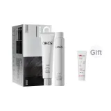 Темный чайный-готический холодный черный - средняя длина волос (размер в длину) (включает маску для восстановления волос весом 100 г)