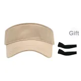 23H026 Хаки Кепка с козырьком + Черные охлаждающие рукава