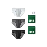 3 упаковки (Черный + Серый + Облачный Серый)