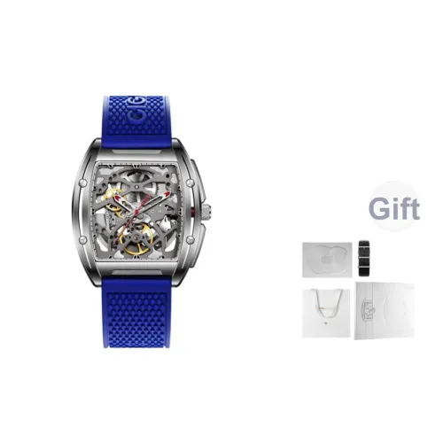 CIGA design Механический механизм Мужские часы Z Series 40,8mm*48mm*12,3mm Серебряные