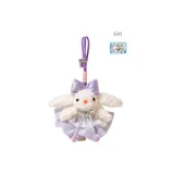 Фиолетовая юбка, кролик (включает поздравительную открытку с тортом и щенком)