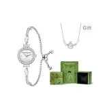 Серебряный ["Сердце Купидона" Ожерелье + Любимая Коробка]