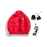 Красный китайский (Включает шапку-бини + шарф)