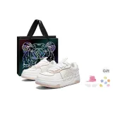 White Pink (Черный Тигр Подарочная Сумка+Звезды Брелок для Обуви+Шнурки)