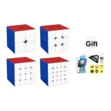 2345 Шагов M Магнитное Издание [Включает Основу + Логотип + Особенный Смазка + Кубик Рубика Книга]