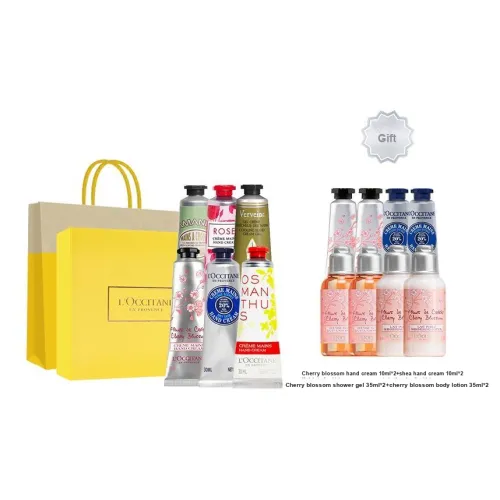 LOCCITANE Ароматный подарочный набор с кремом для рук успокаивающий для кожи