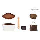 [Коричневый двухкомпонентный комплект] Растительное дубленое кожа, плечевая подушка + стиль "Open-ended", подкладка из бумаги DuPont