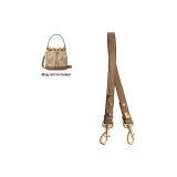 Tory Burch [Коричневый] Подмышечный плечевой ремень 65 см