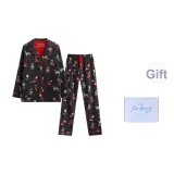 Готический щенок, длинный (100% хлопок, брусчатый), клетчатая коробка