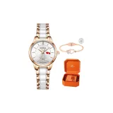 Розово-золотой: Сердце к сердцу (Включает браслет + романтическую коробку в форме лепестка)