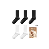 5 пар (Белый + Белый + Черный + Черный + Черный)