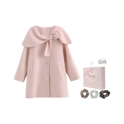 SNBL Розовое Женское Пальто