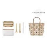 Белый (многокамерный) бумага DuPont подкладка + бежевый износостойкая пряжка [включает защитное кольцо]