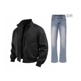 Standard Черный Низ [Бесплатно Стираемые Синие Джинсы]