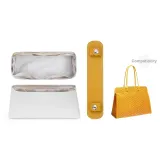 Желтые накладки на плечо + подкладка из бумаги DuPont