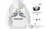 Белая подкладка с утеплением (С модным ожерельем + сумкой через плечо)