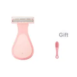 Розовый, Щетка с щетиной бабочки, Розовый, Щетка для очищения подушечек пальцев