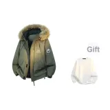 Песочный зеленый (в комплекте с круглым вырезом свитшот)