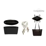 [Черный Золотой] Черный DuPont Бумага Лайнер (Включает Шарф)