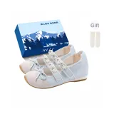 Синий - Эксклюзивная обувь Коробка - В комплекте носки