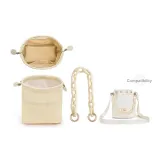 [Одежда Комплекты] Бежевый Нейлоновый Вкладыш + Акриловая Ручка Цепь