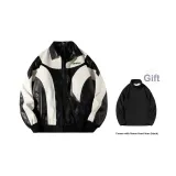 Белый (с флисовой подкладкой, 3 в 1)