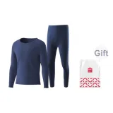 Королевский синий [Шерсть и шелк, термический/Подходит для 0℃]