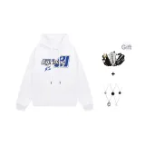 Белый (в комплекте с модным ожерельем и сумкой через плечо)