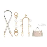 [Одно плечо] Городской 5 Мел Белый Комплект Одежды + Серебряная Звезда Декоративная Цепочка