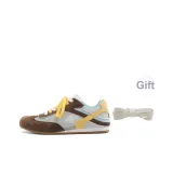 Коричневый + В комплекте с 1 упаковкой однотонных шнурков