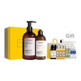 Эссенциальный Семейный Сток - Шампунь для Укрепления и Увлажнения 500 мл + Восстанавливающий Шампунь с Апельсиновым Цветком 300 мл