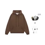 Кофейный (в комплекте с модным ожерельем + сумка через плечо)