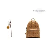 Коричневый шнурок-бейсбол подвеска [MCM рюкзак все]