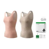 Кожа красного цвета + верблюжий серый