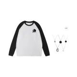 Чёрный Серый (В комплекте с модным ожерельем)