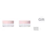 Светло-розовый 10 г * 2 [Включает ложку + этикетку]